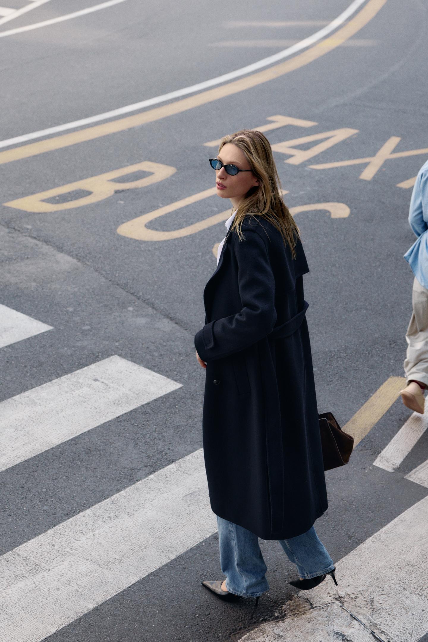 Belted Wool Coat