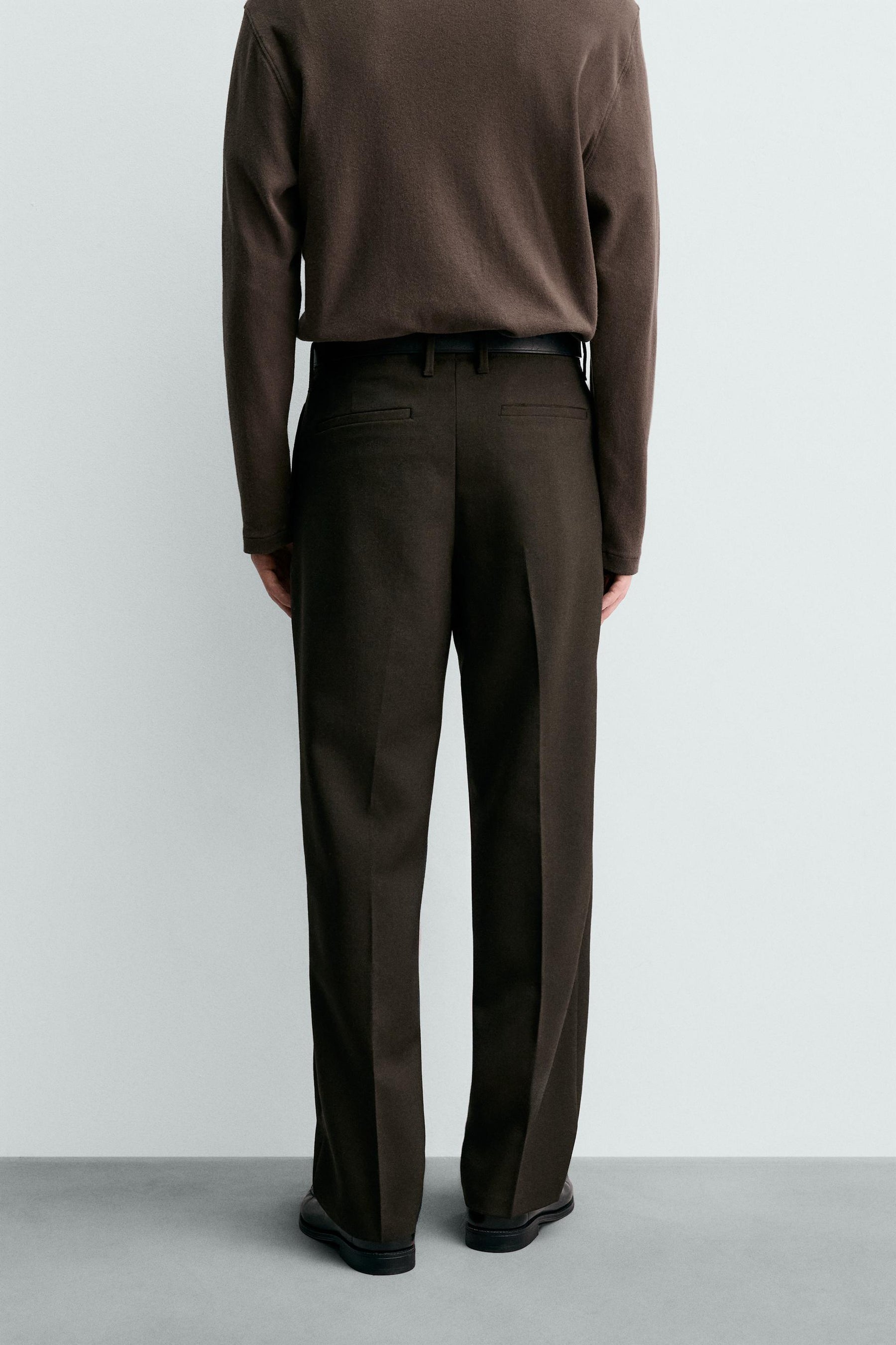 Wool Chino Trousers