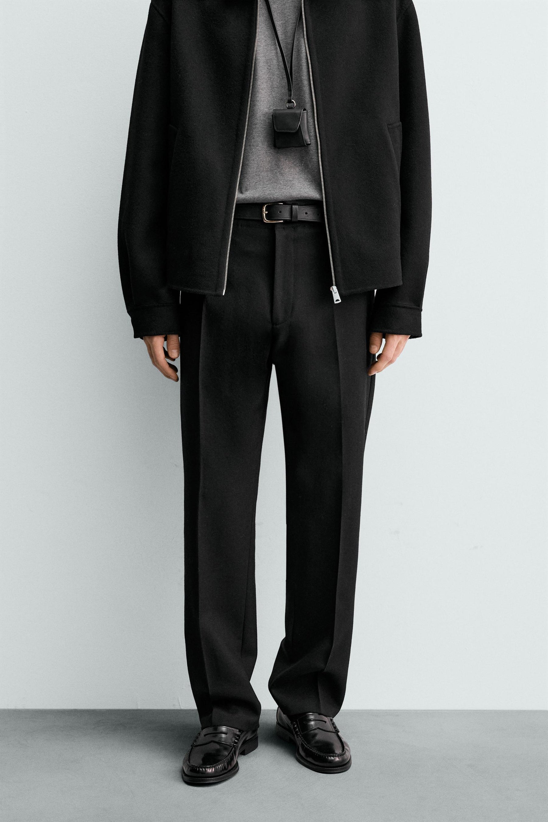 Wool Chino Trousers