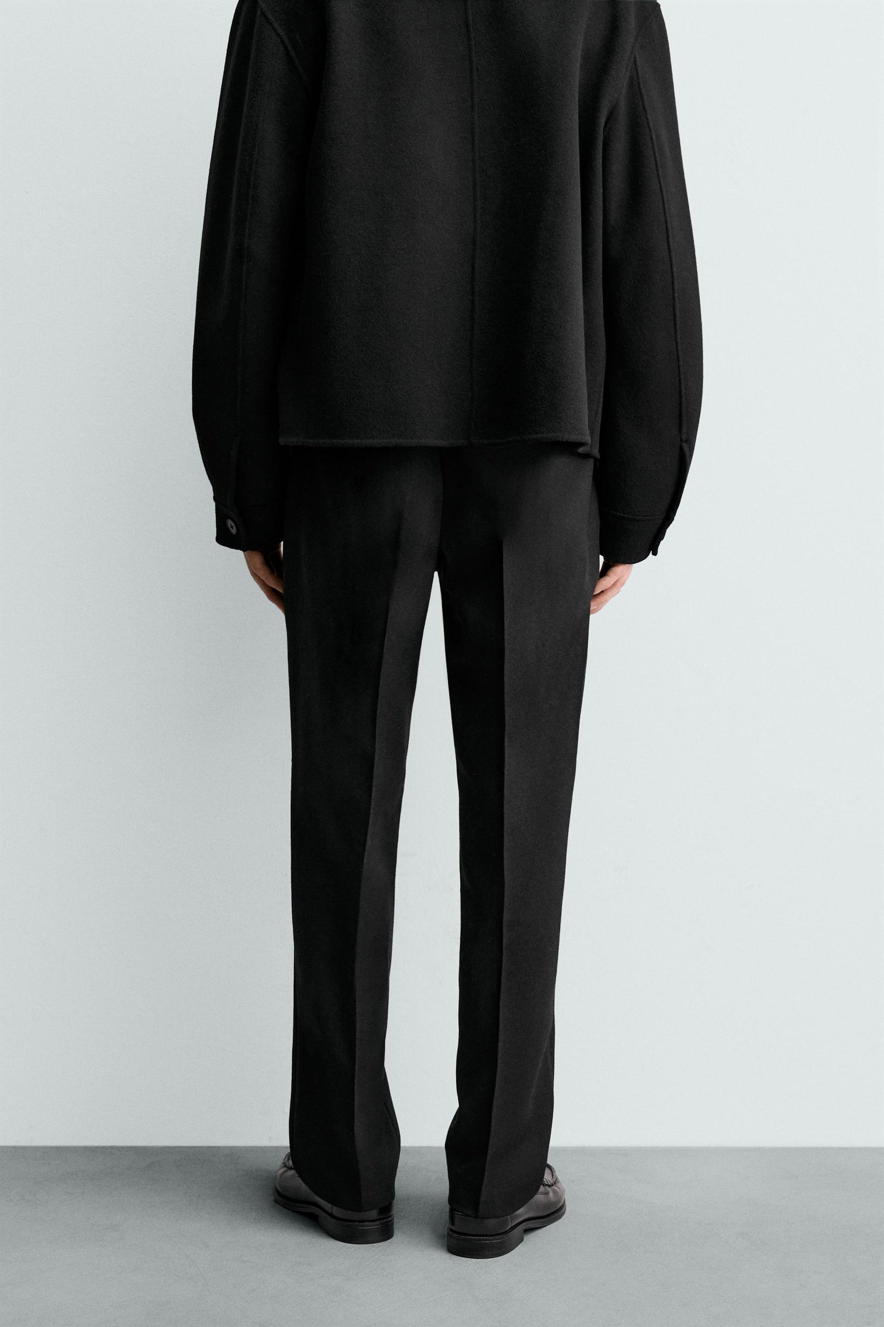 Wool Chino Trousers