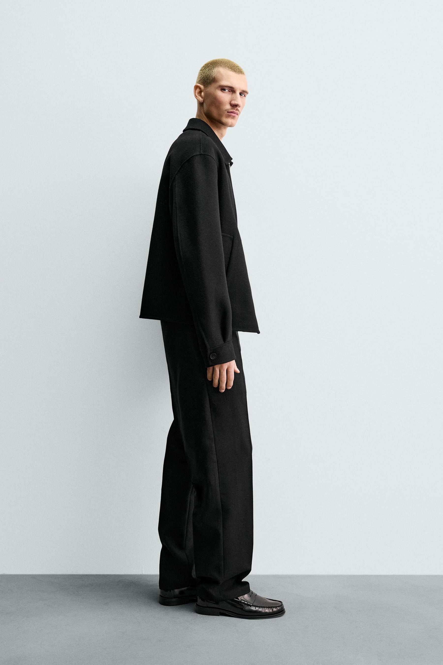 Wool Chino Trousers