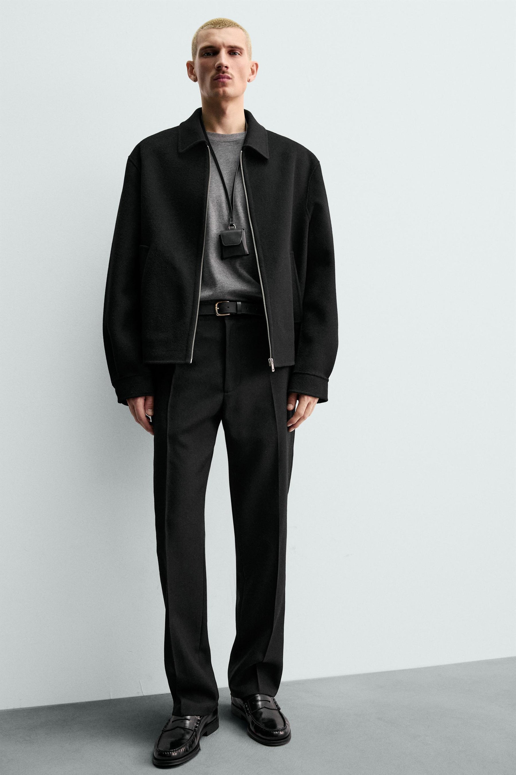 Wool Chino Trousers