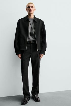 Wool Chino Trousers