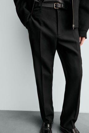 Wool Chino Trousers
