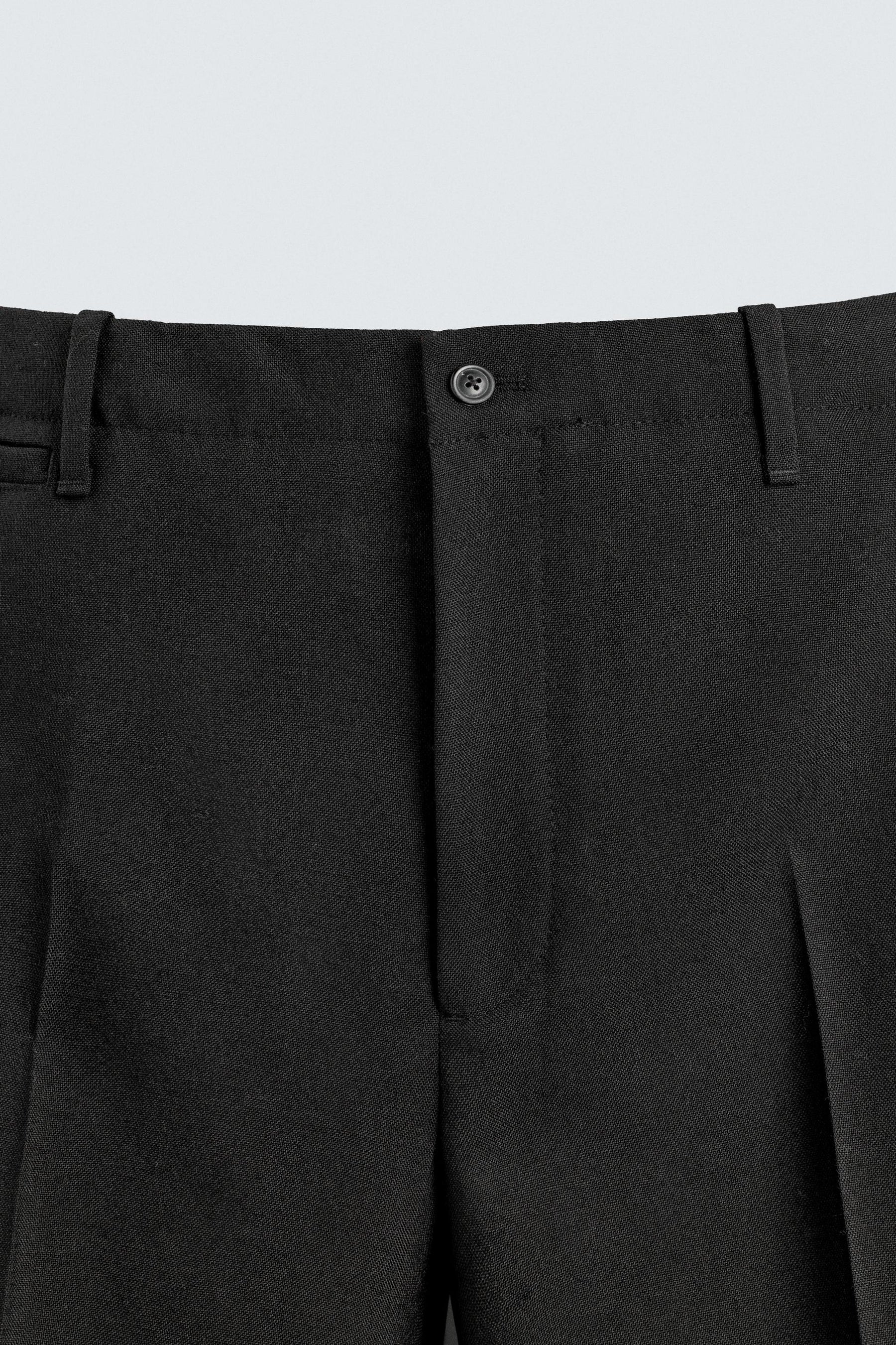 Wool Chino Trousers