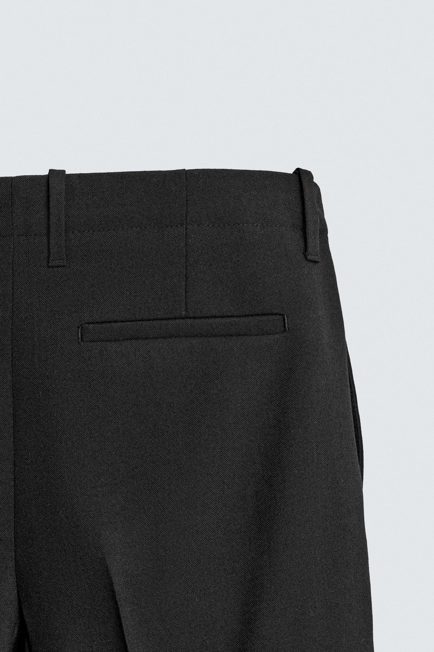 Wool Chino Trousers