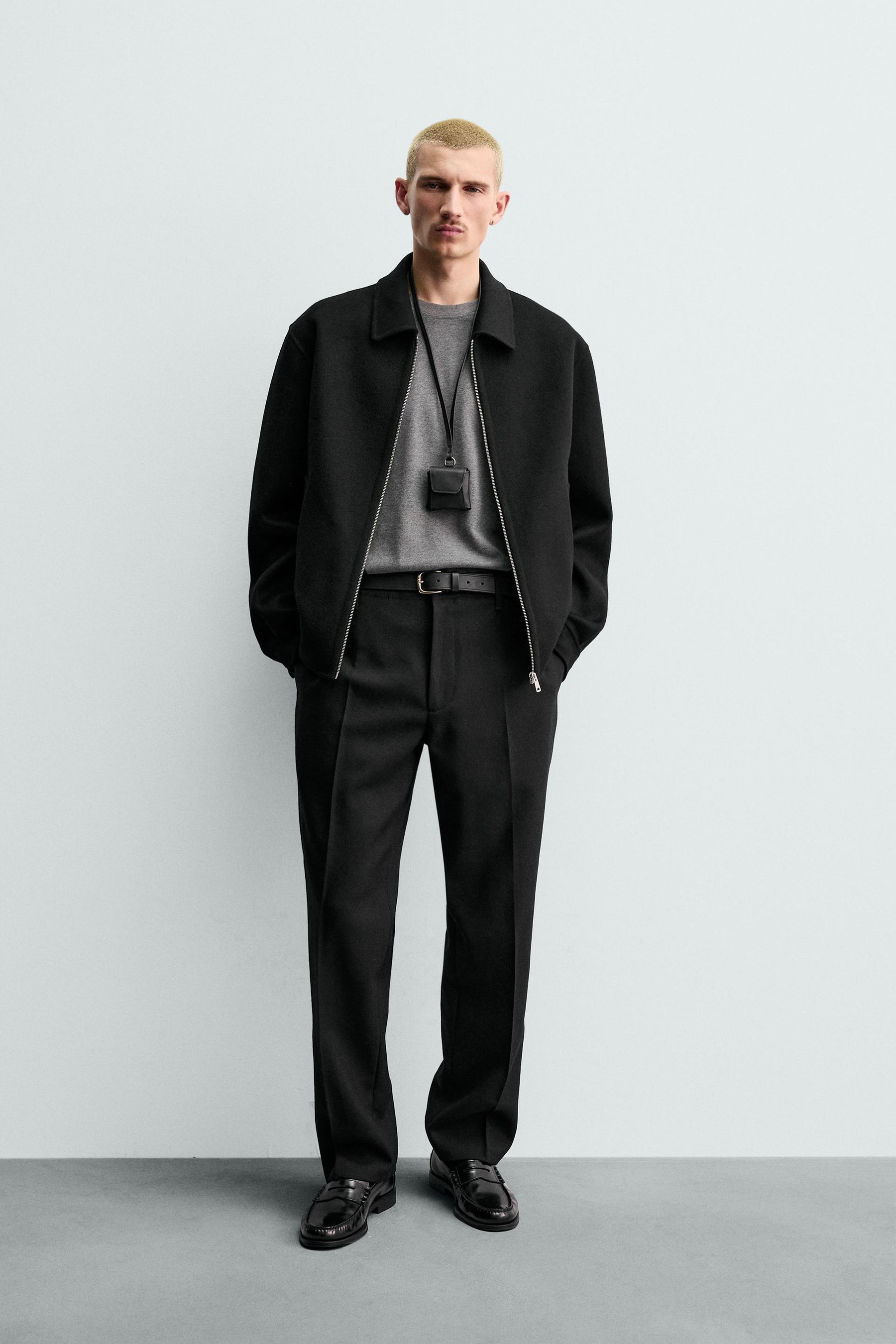 Wool Chino Trousers