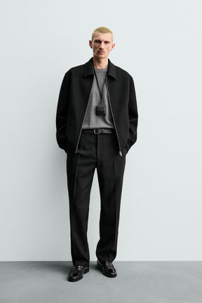 Wool Chino Trousers