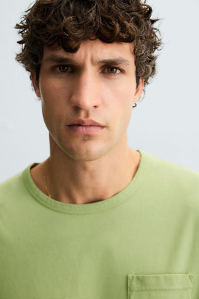 WASHED T-SHIRT WITH POCKET - Image 6