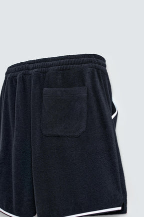 CONTRAST TOWELLING BERMUDA SHORTS - Image 9