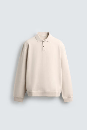 TEXTURED REGULAR FIT POLO SHIRT - Image 7