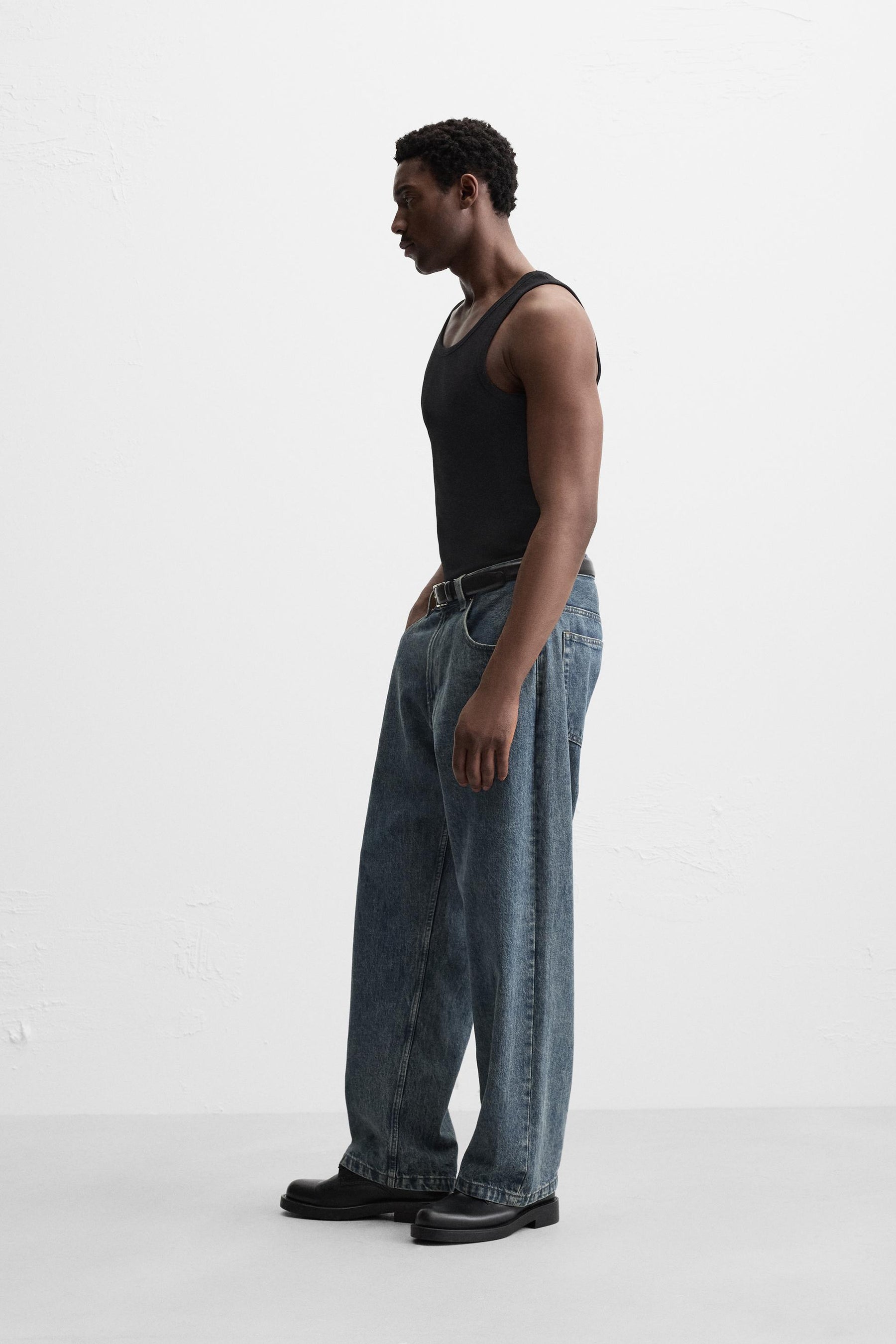 BASIC RIBBED TANK TOP - Image 4
