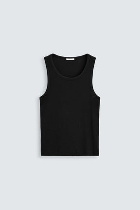 BASIC RIBBED TANK TOP - Image 6