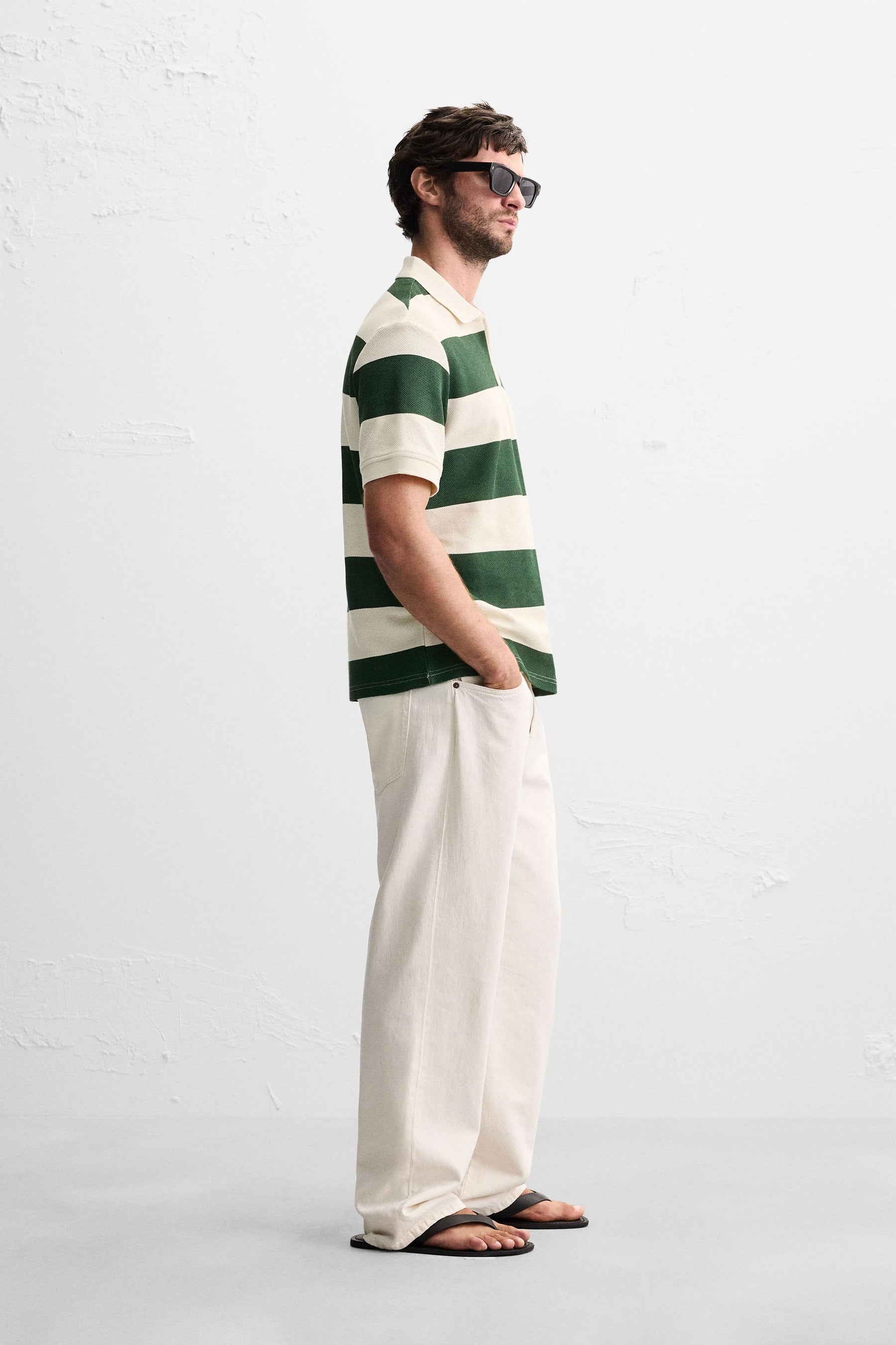 QUARTER-ZIP POLO SHIRT - Image 4