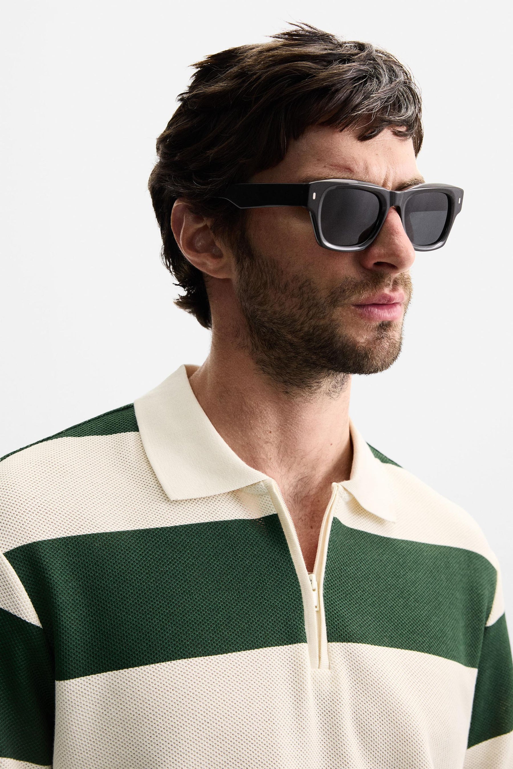 QUARTER-ZIP POLO SHIRT - Image 5