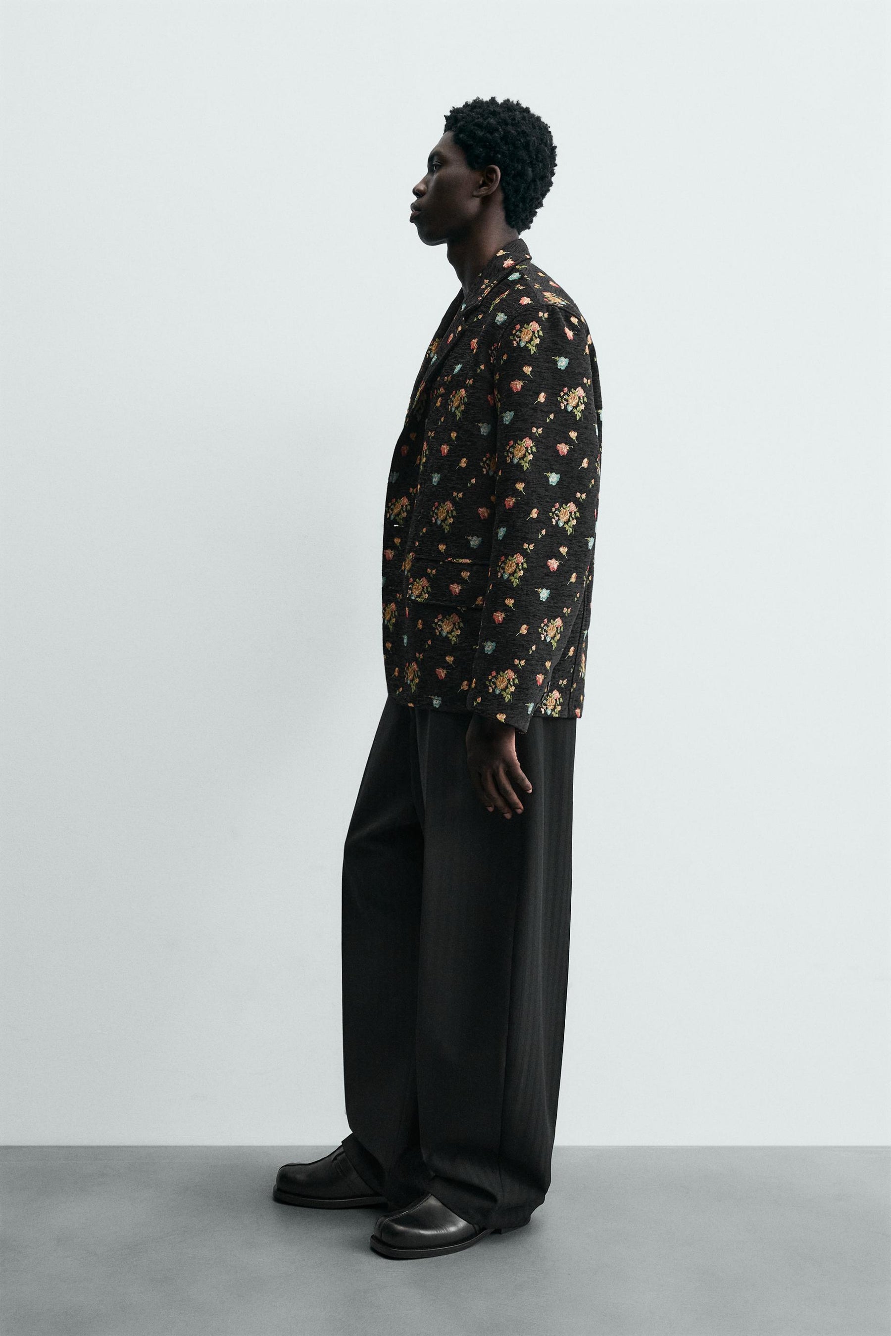 LIMITED EDITION FLORAL JACQUARD BLAZER - Image 4