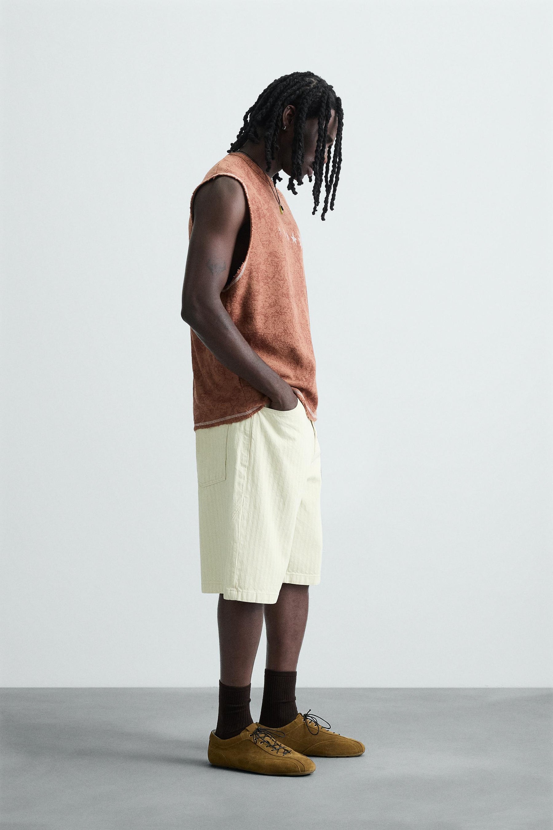 WASHED KNIT TANK TOP - Image 4