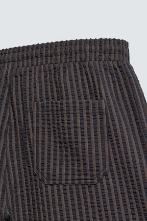 SEERSUCKER STRIPE COMFORT BERMUDA SHORTS - Image 10
