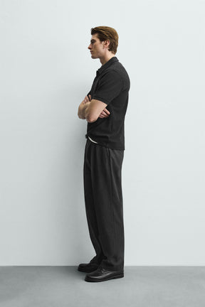 Strukturiertes Regular Polo