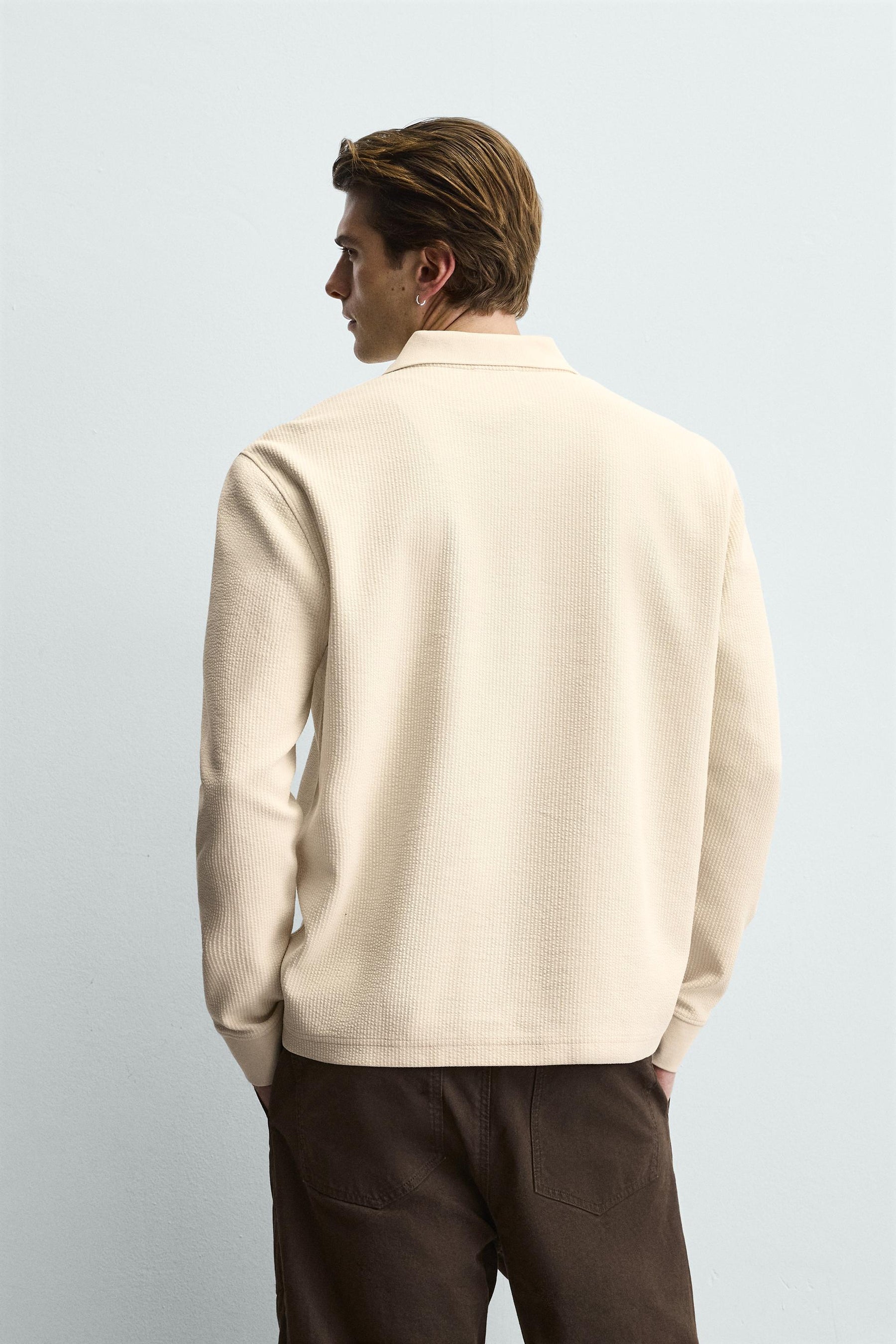 Polohemd mit Streifenmuster