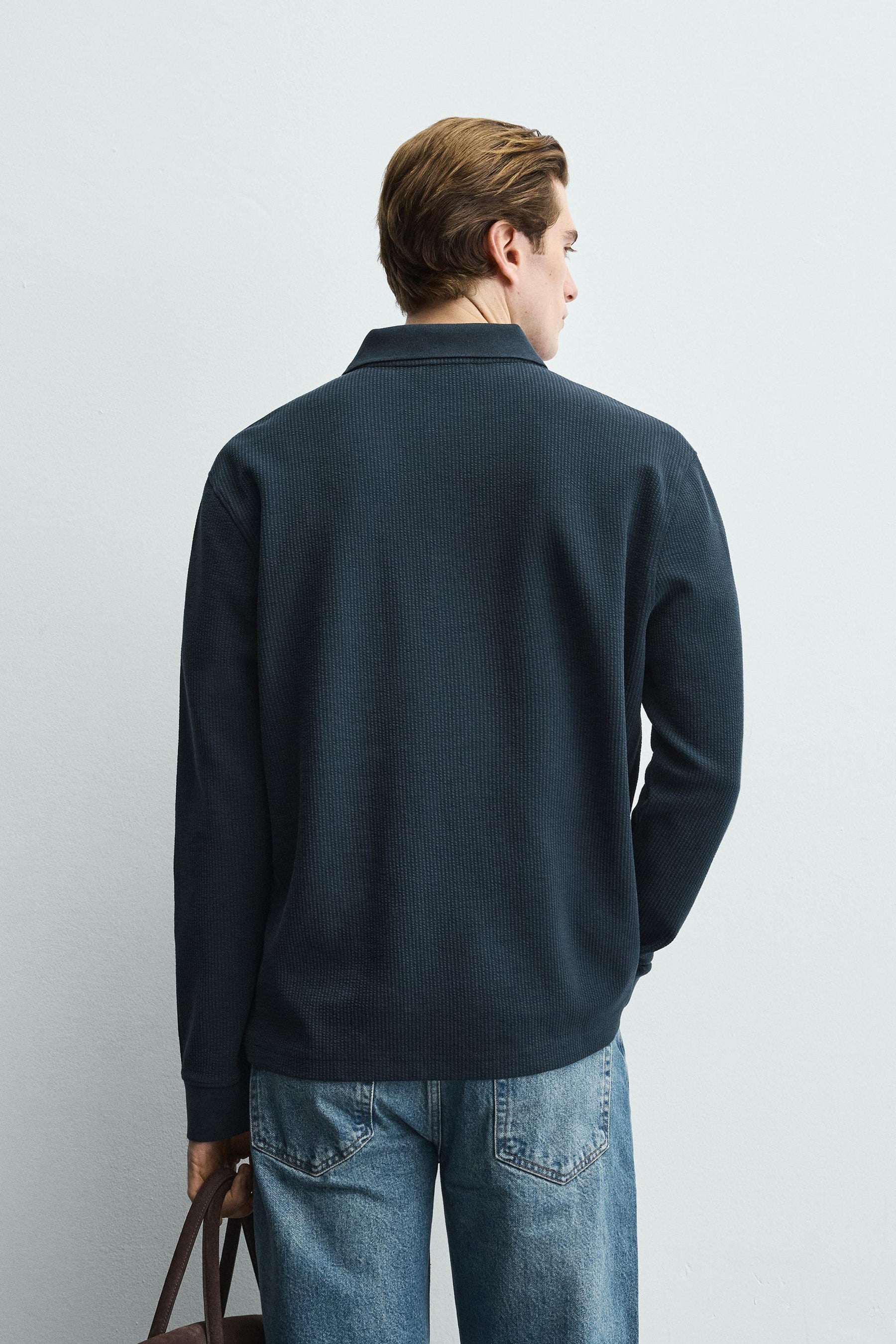 Polohemd mit Streifenmuster