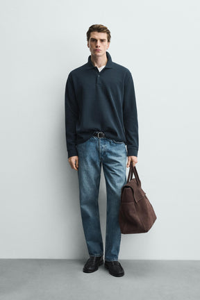 Polohemd mit Streifenmuster