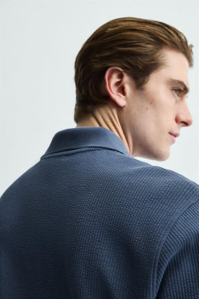 Polohemd mit Streifenmuster