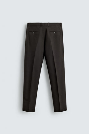 Houndstooth Pattern Trousers