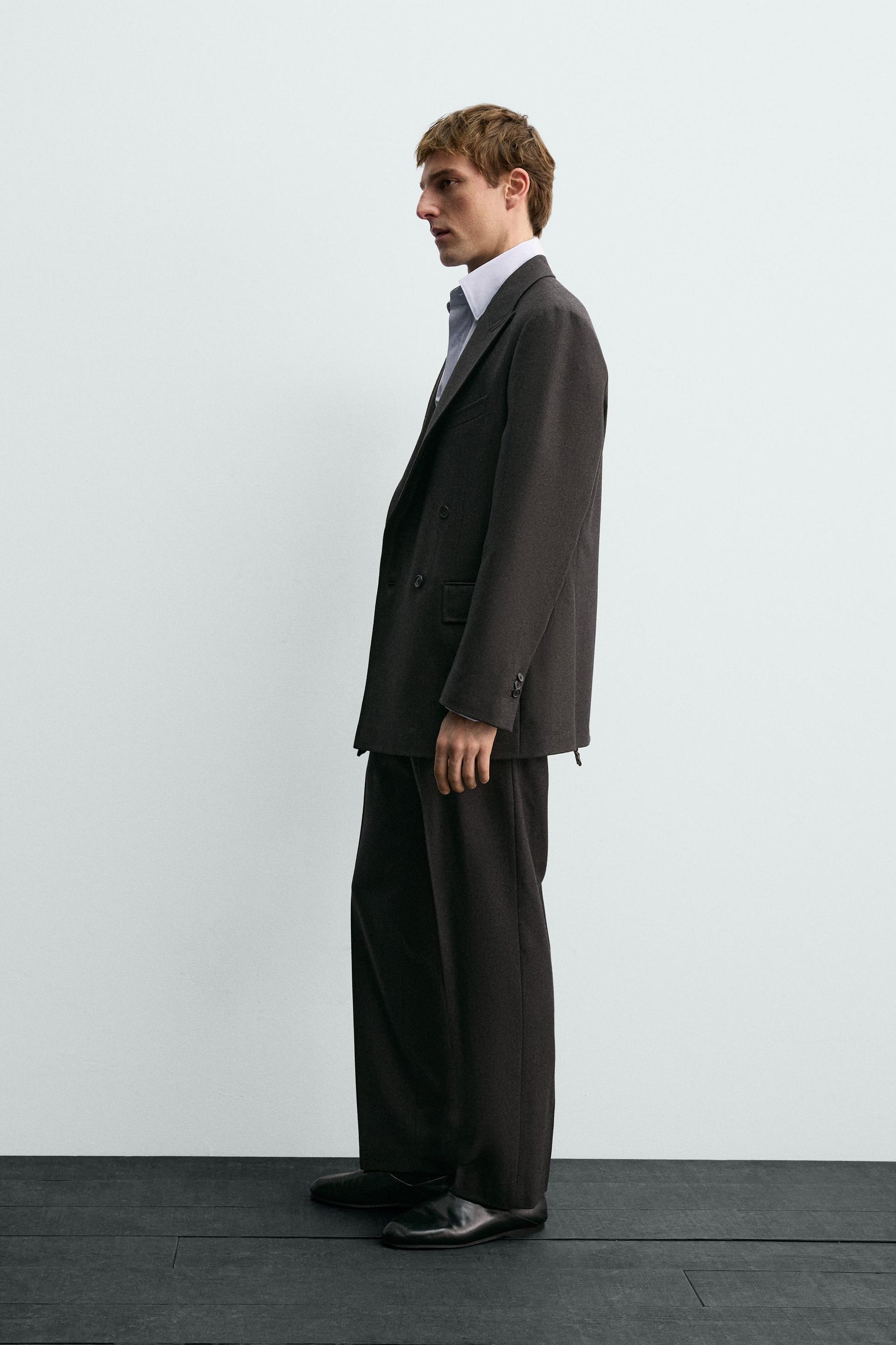 AARON LEVINE X WOOL SUIT TROUSERS - Image 4