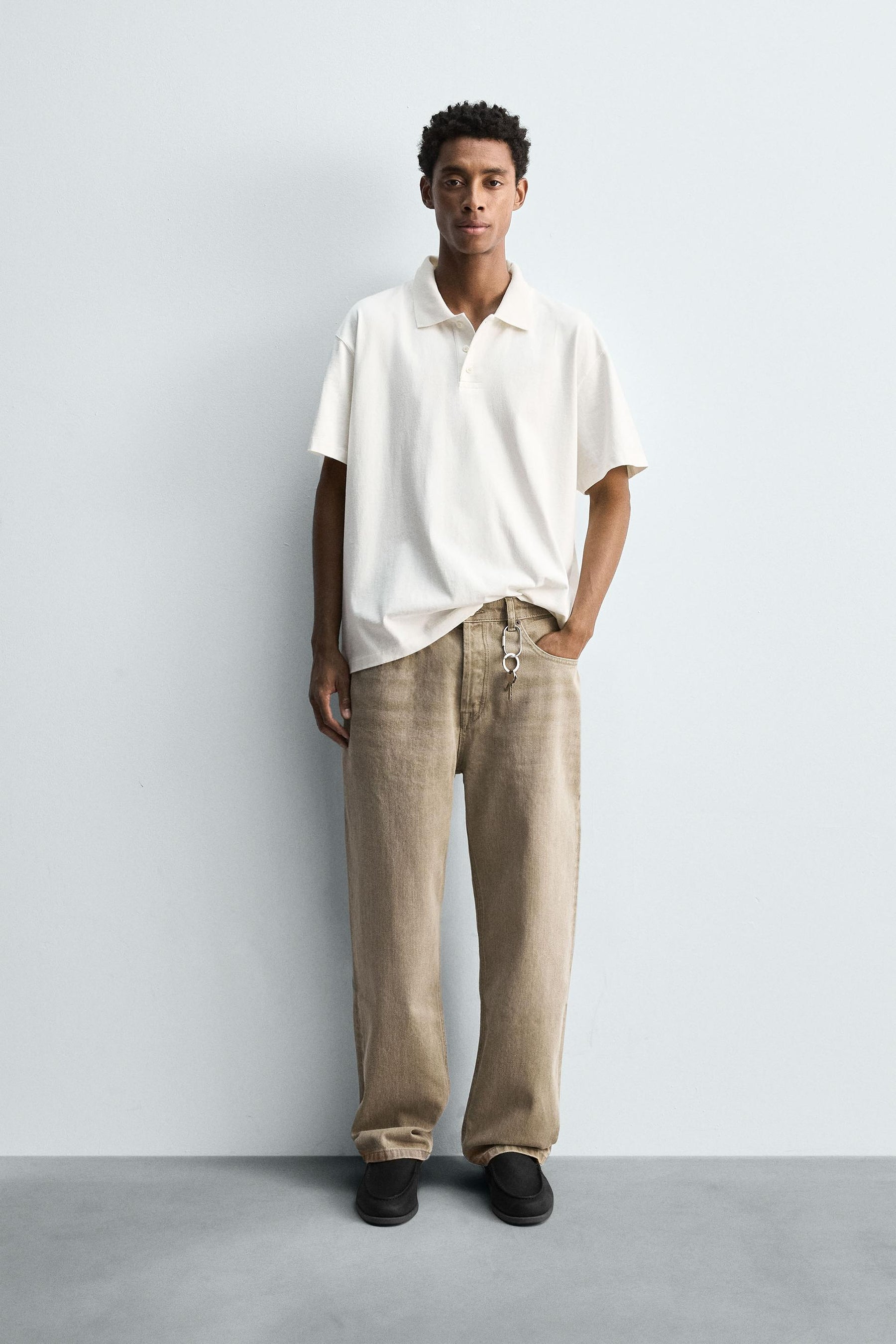 Gewaschenes normales Polo