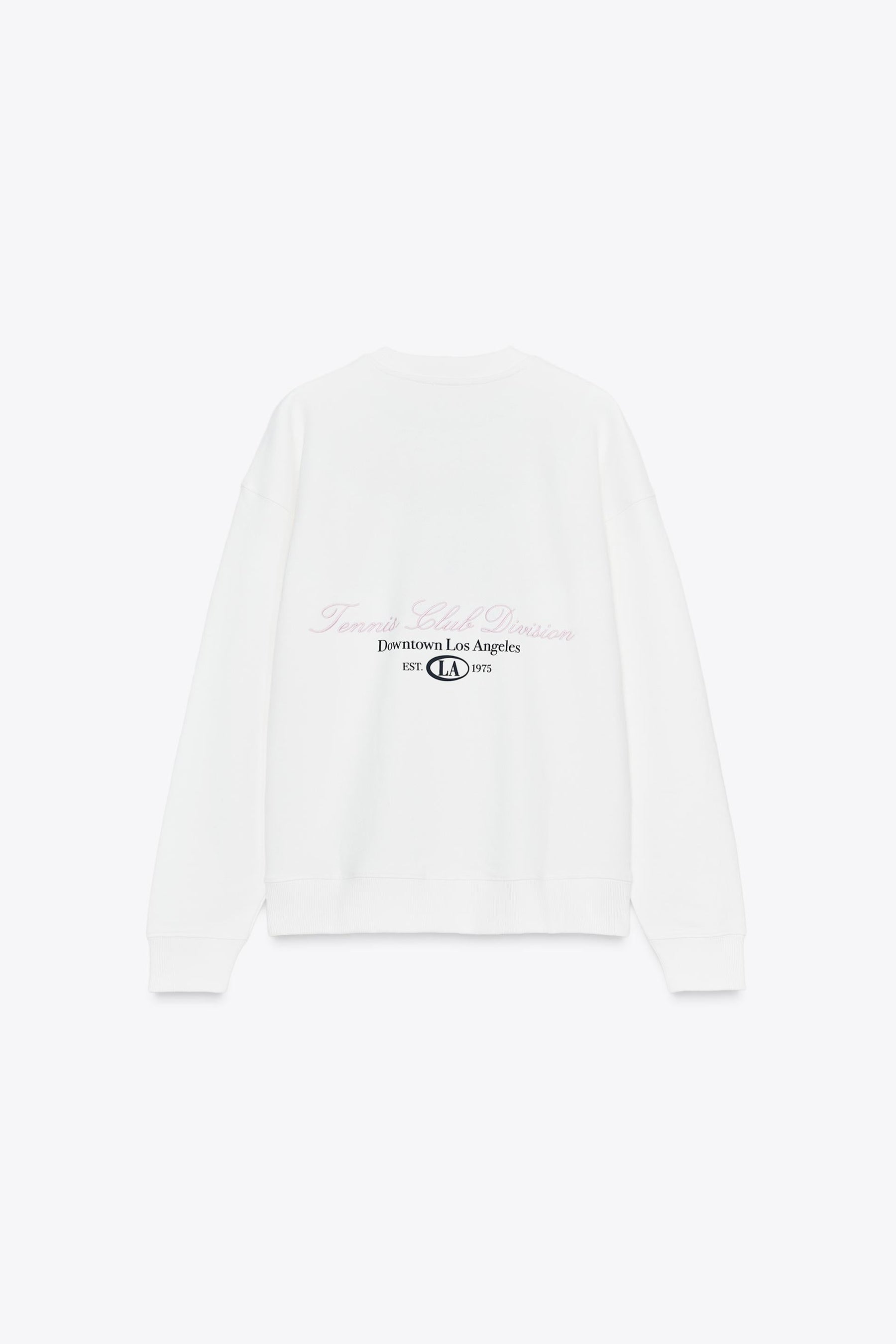 Cotton Slogan Sweatshirt