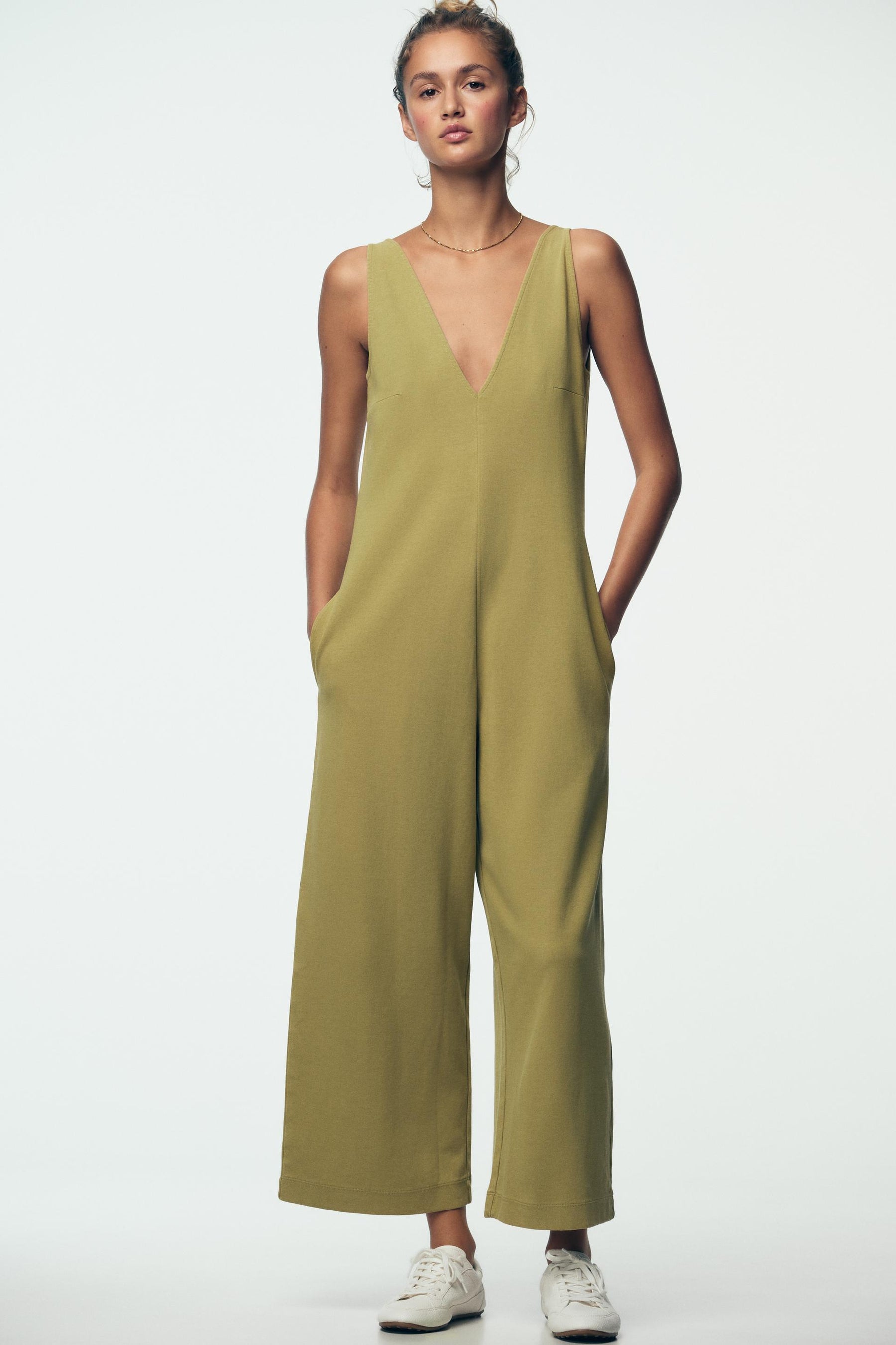 Washed Interlock Overall