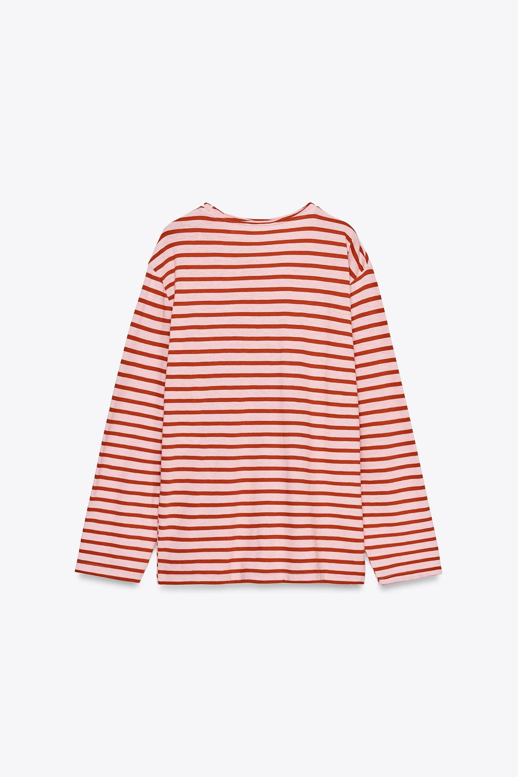 STRIPED COTTON T-SHIRT