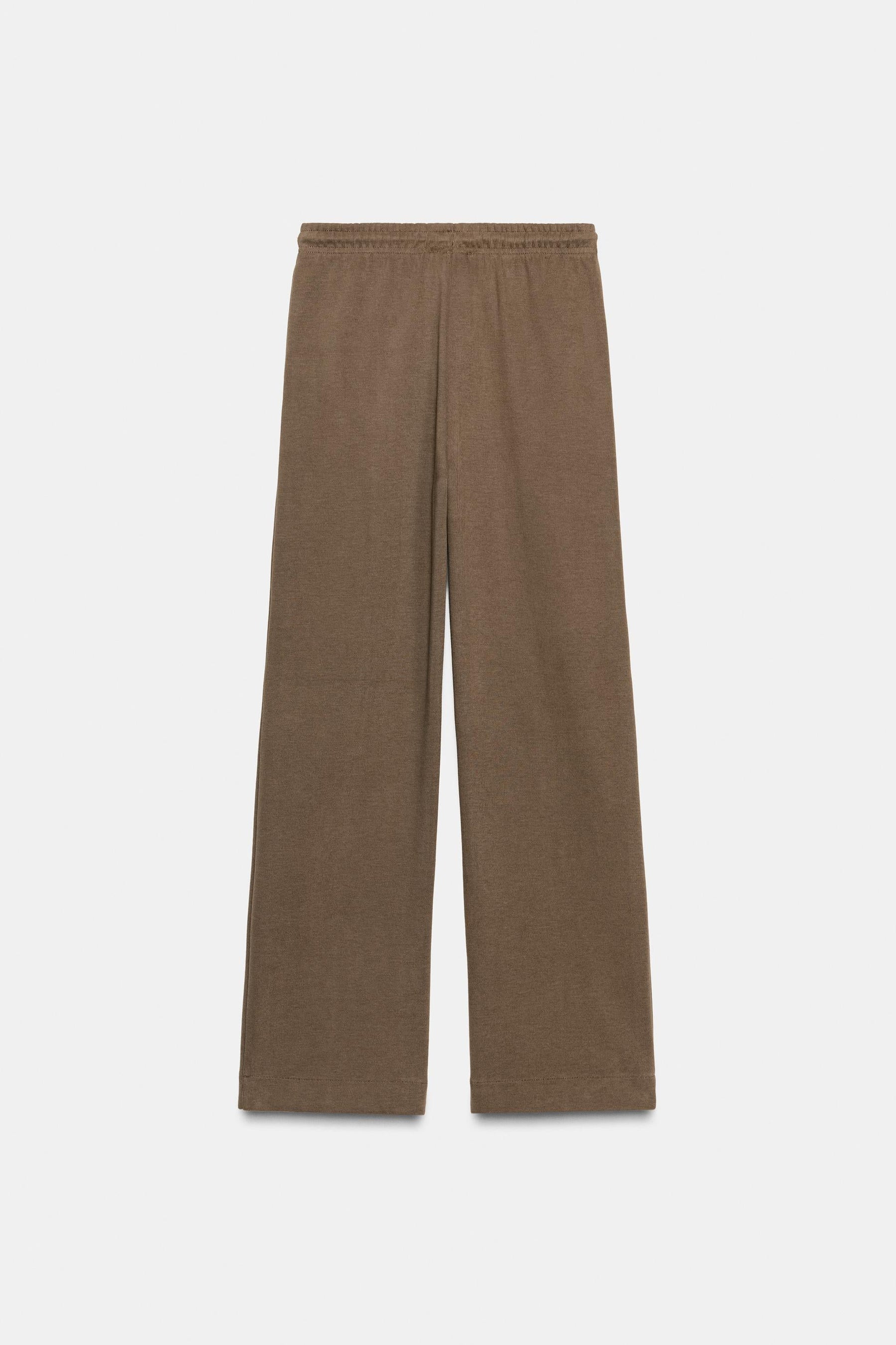 Wide-leg Trousers