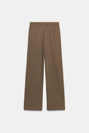 Wide-leg Trousers