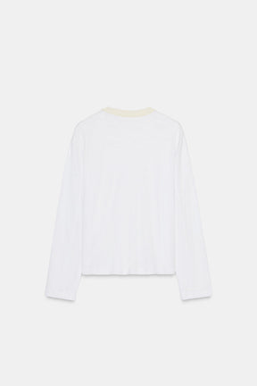 Contrast Neck T-Shirt
