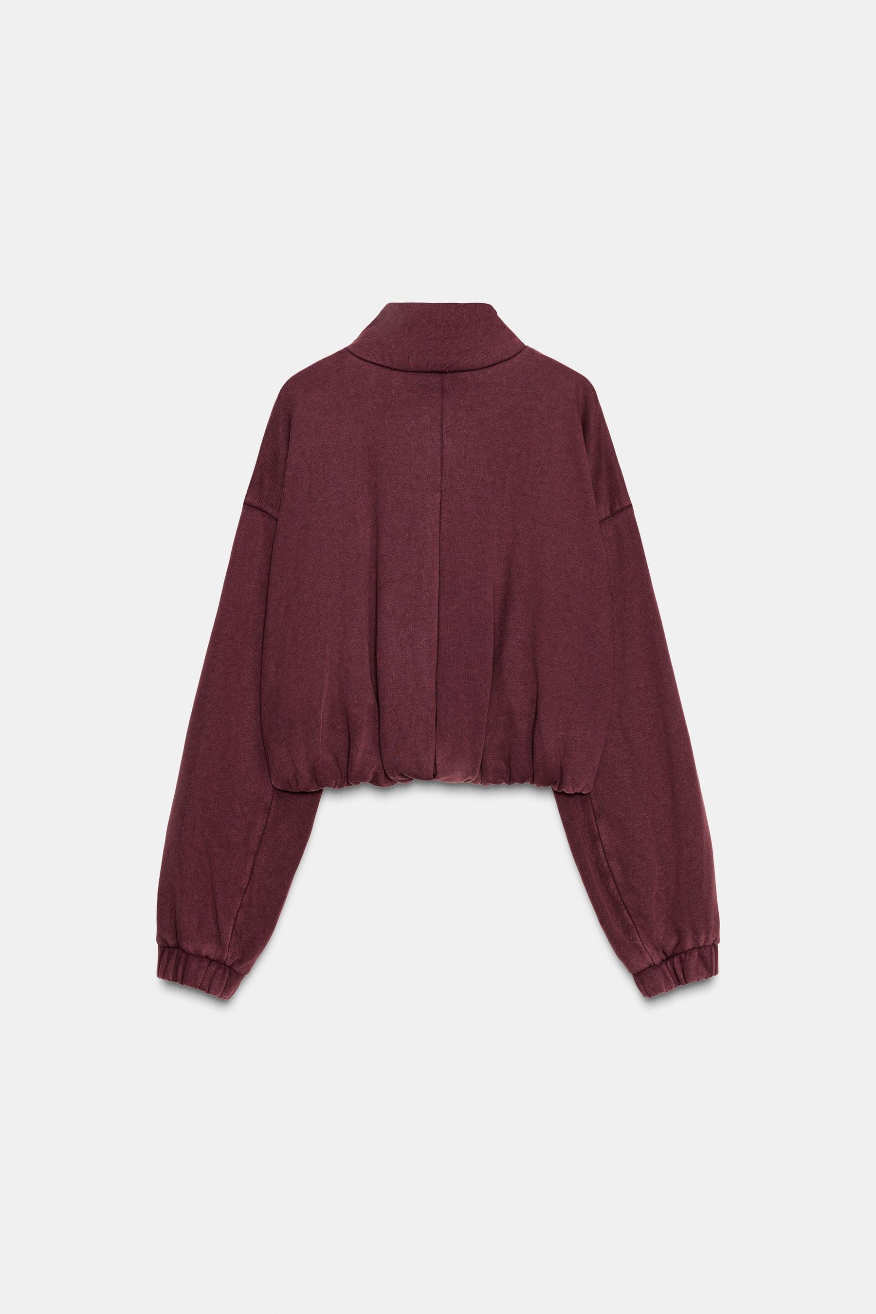 WASHED FLEECE JACKET