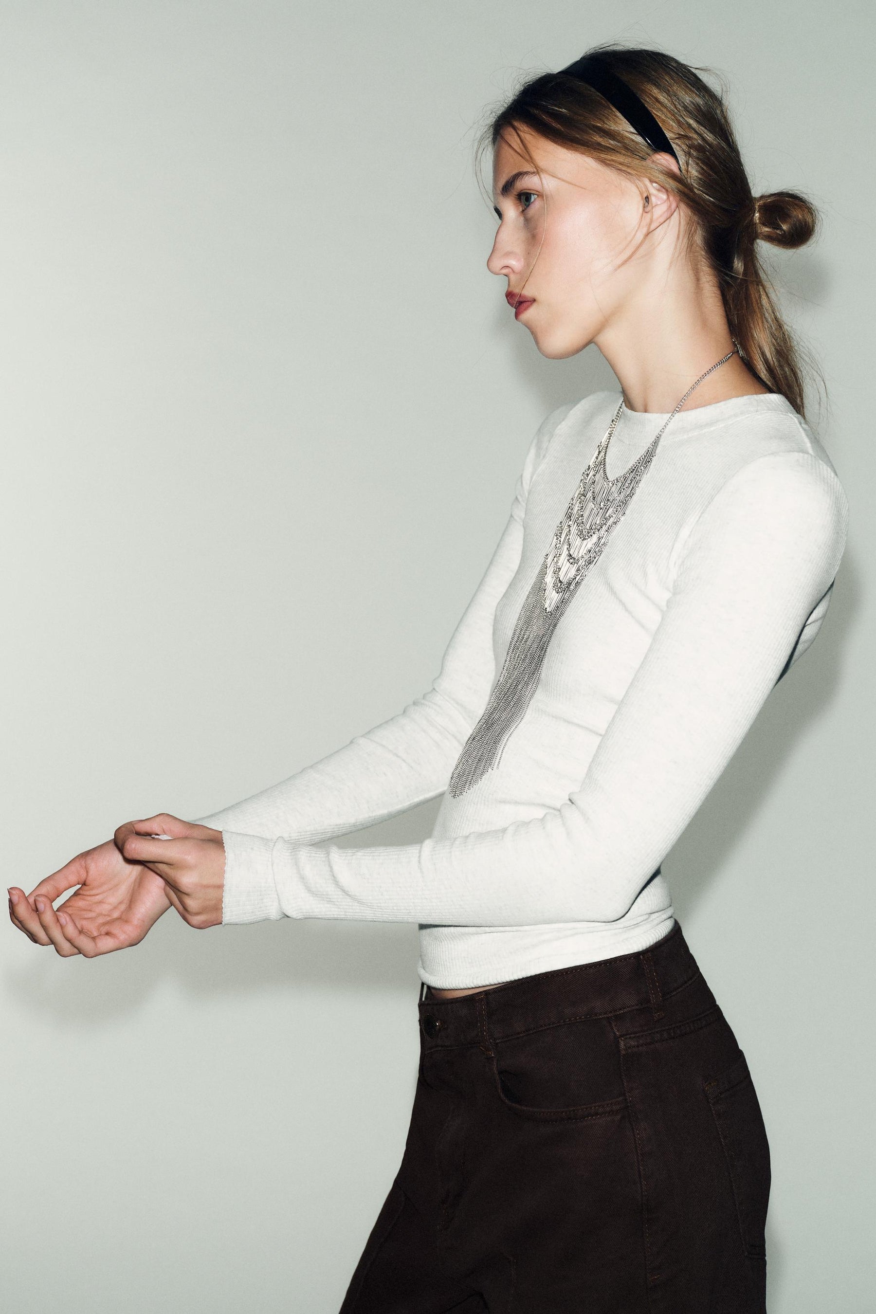 RIBBED T-SHIRT