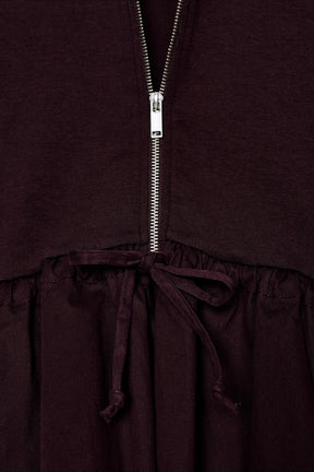 CONTRAST PEPLUM BOMBER JACKET - Image 8