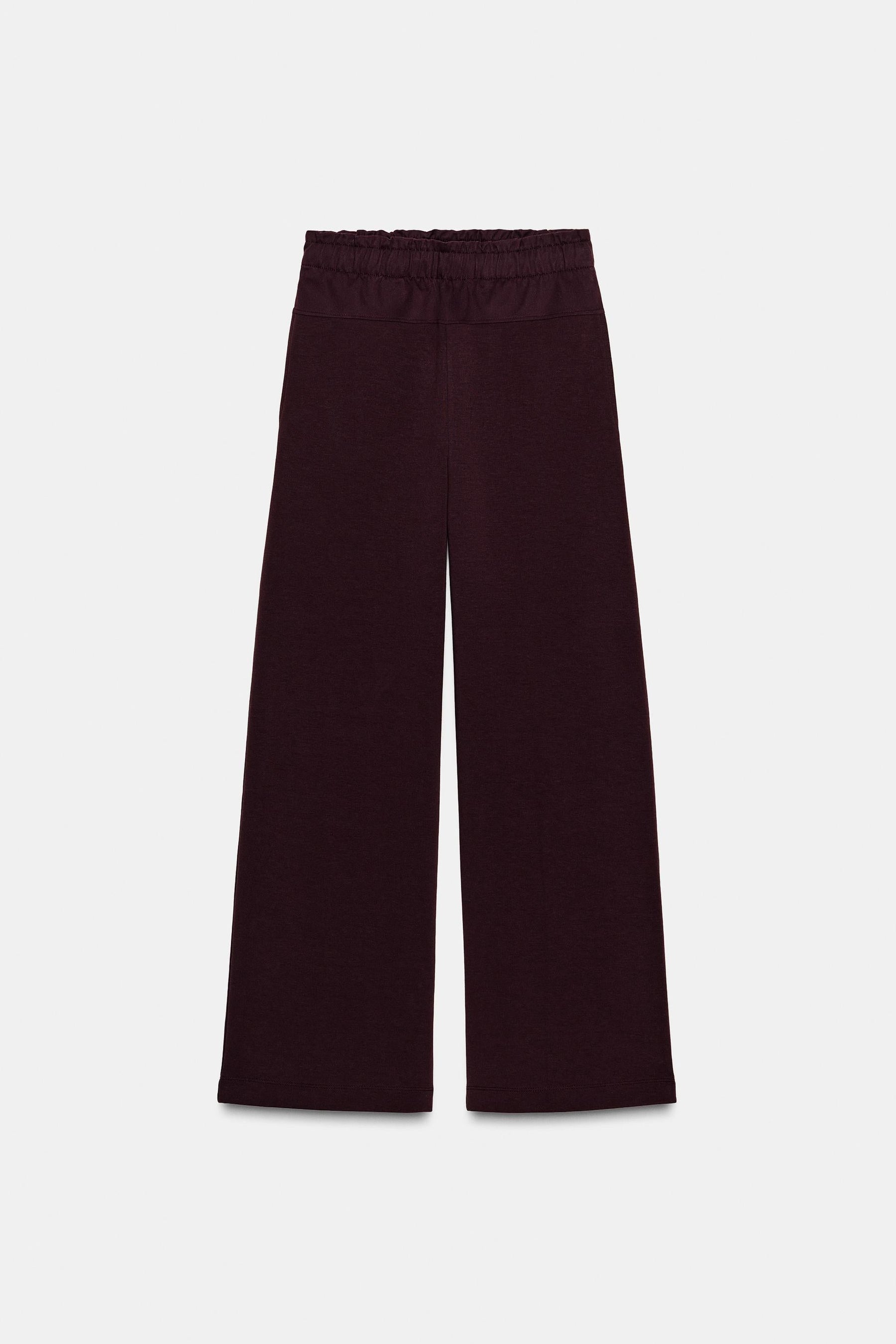 CONTRAST TROUSERS