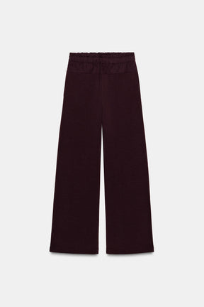 CONTRAST TROUSERS