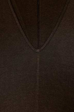 V-NECK DRESS