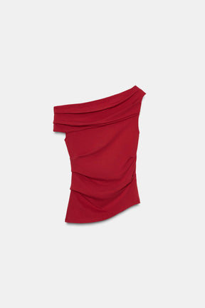 Drapierte Bluse