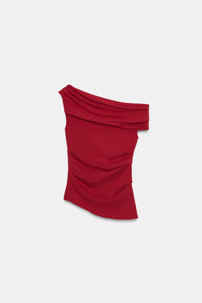 Drapierte Bluse
