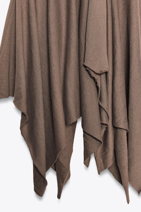 Asymmetric Halter Fashion Dress