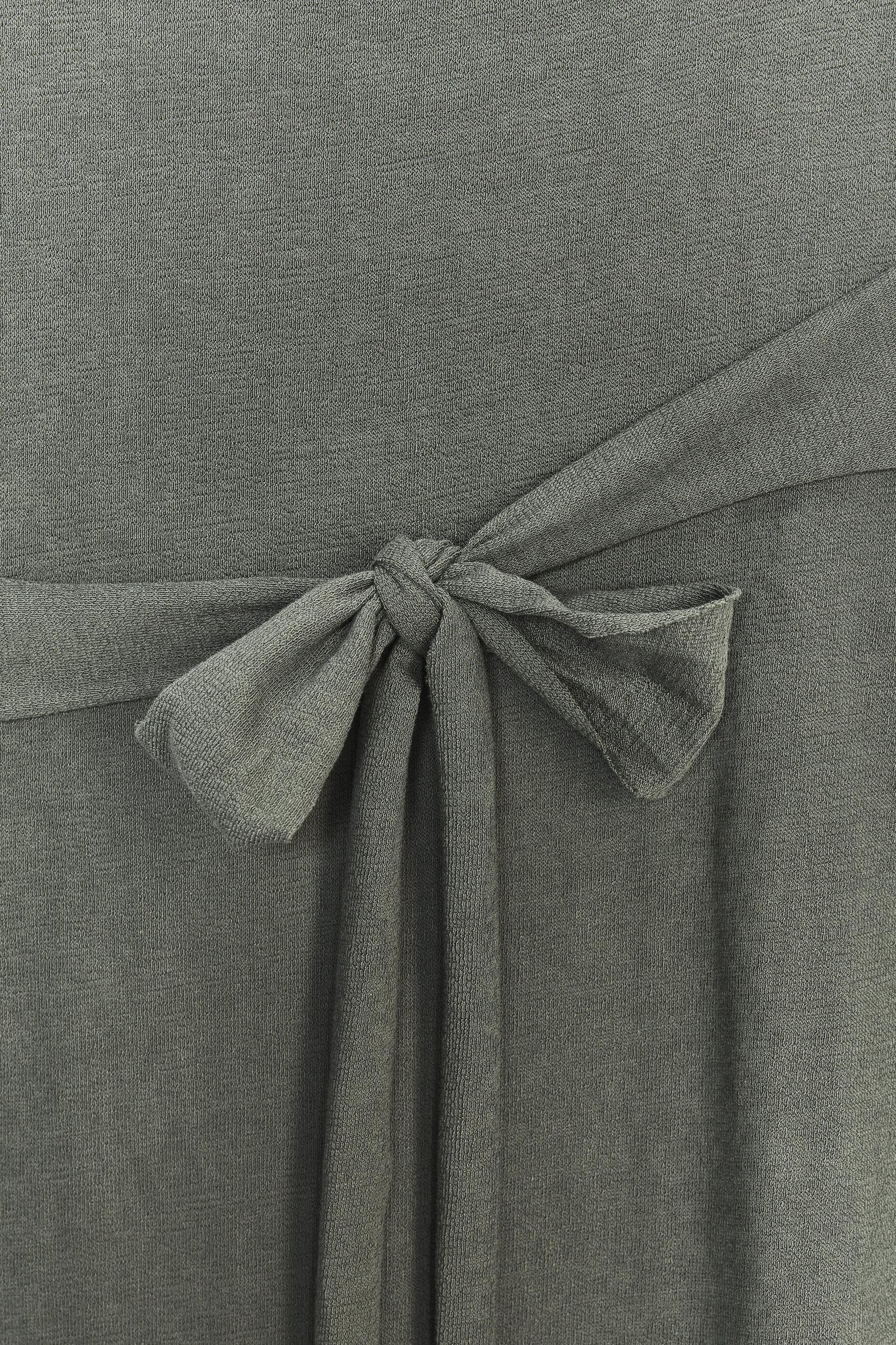 BELTED BOW DRESS