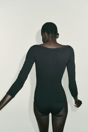 Boat neck t-shirt