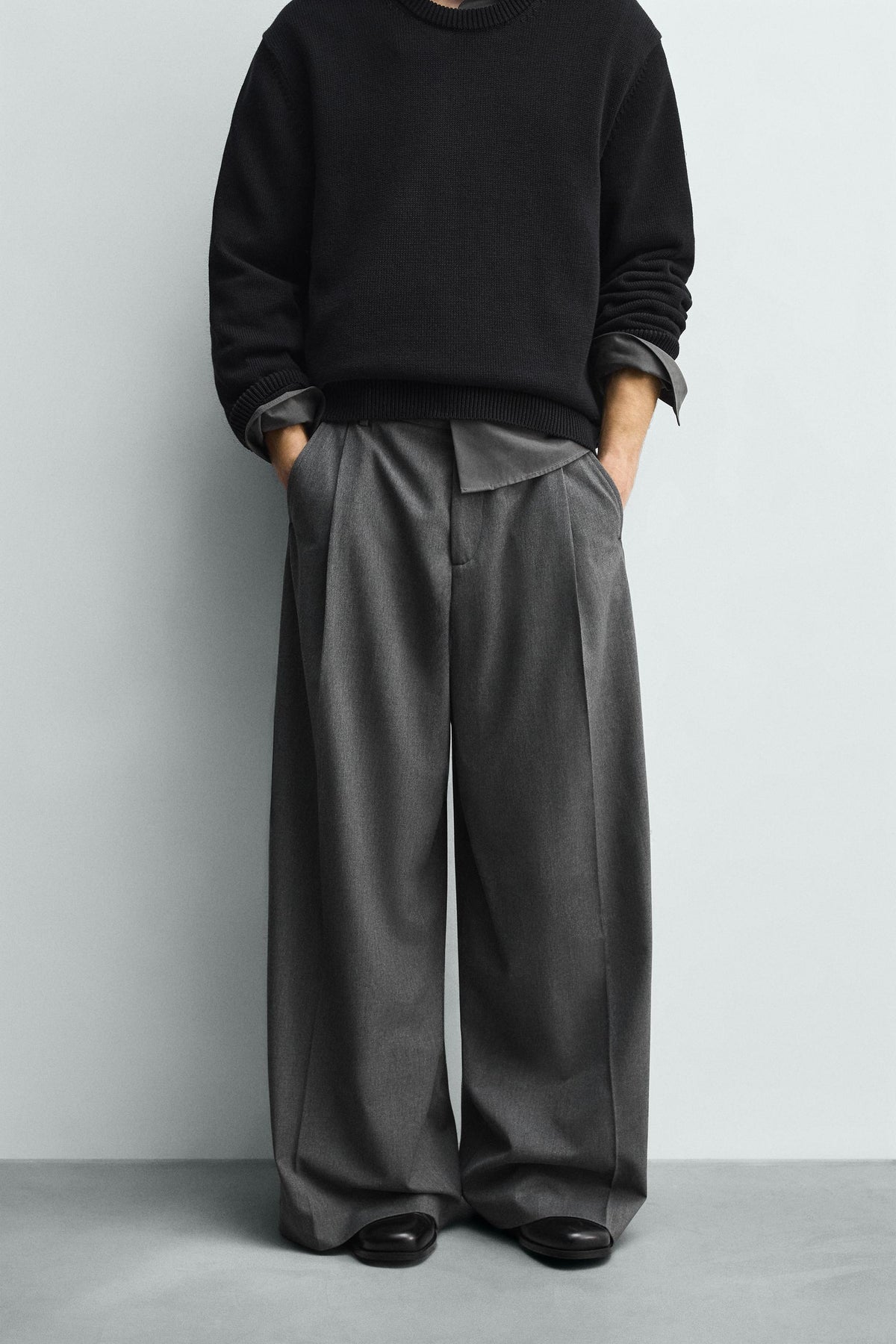 Wide Leg Trousers