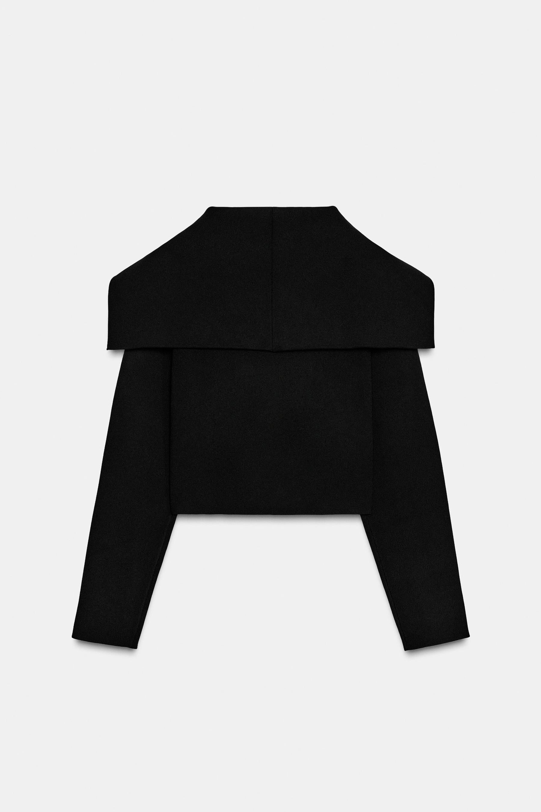 Kurze Strickjacke