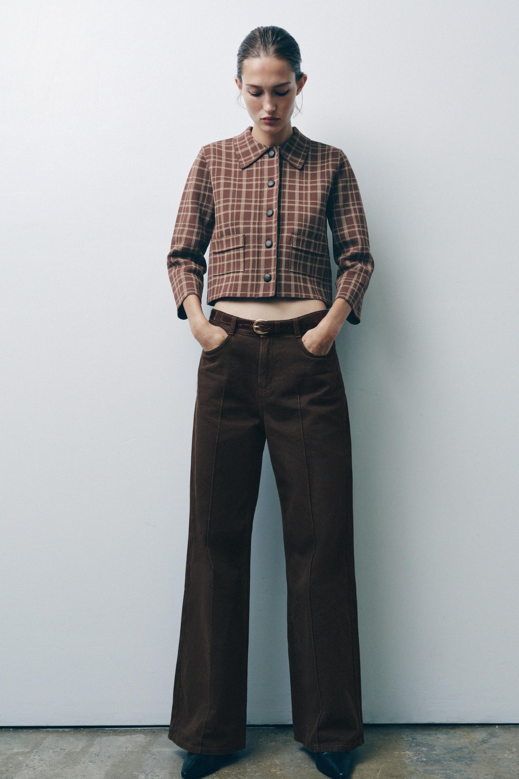 CHECK CARDIGAN - Image 6